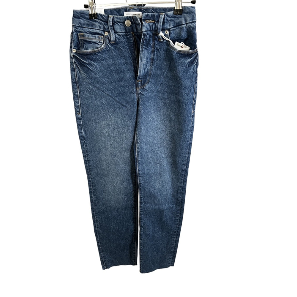 Good American Classic High-Rise Skinny Jeans | Size 00/24 | Blue 940 Wash | NWT